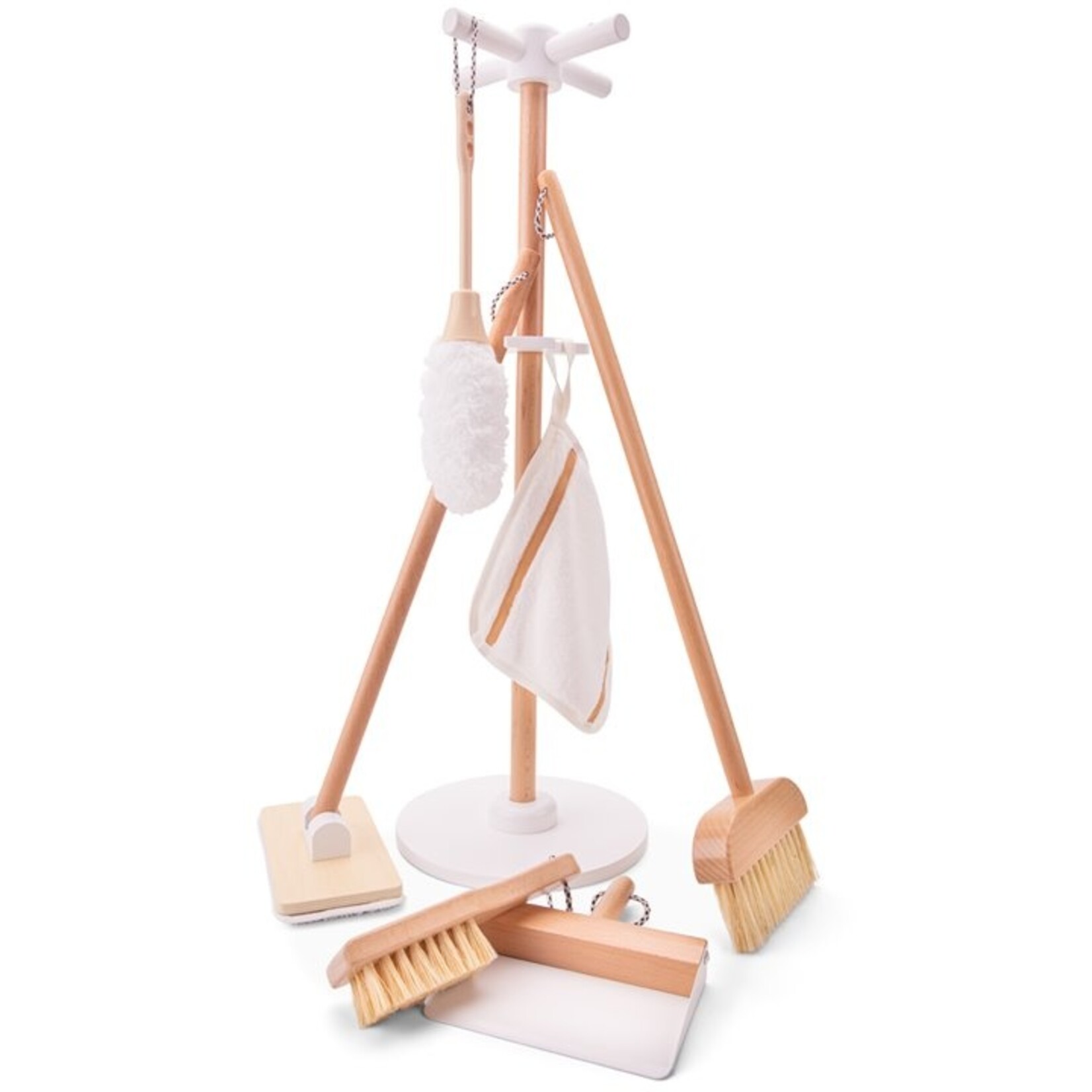 New Classic Toys Houten Speelschoonmaakset