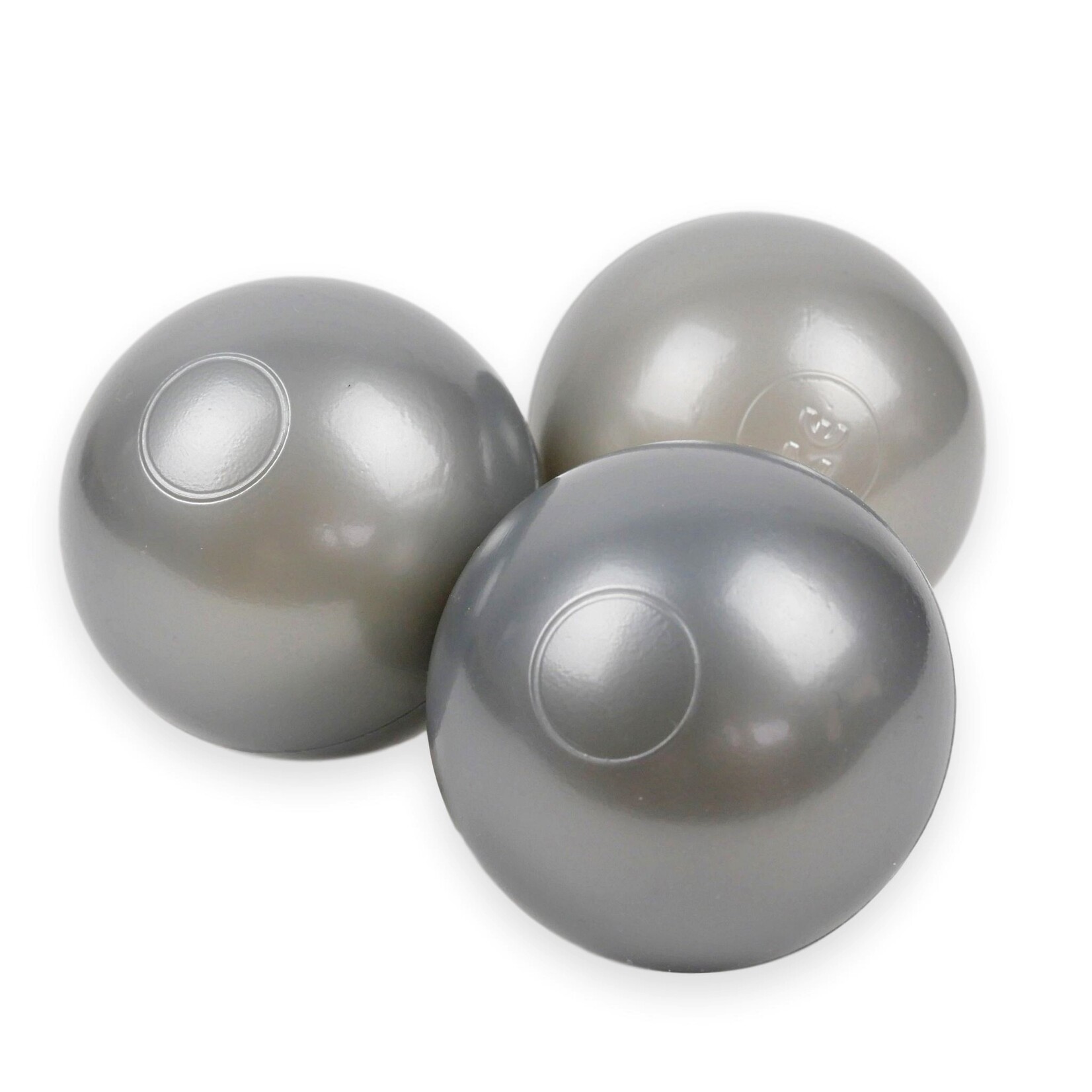 moje. SALE! Ballenbadballen - Zilver - 50 stuks