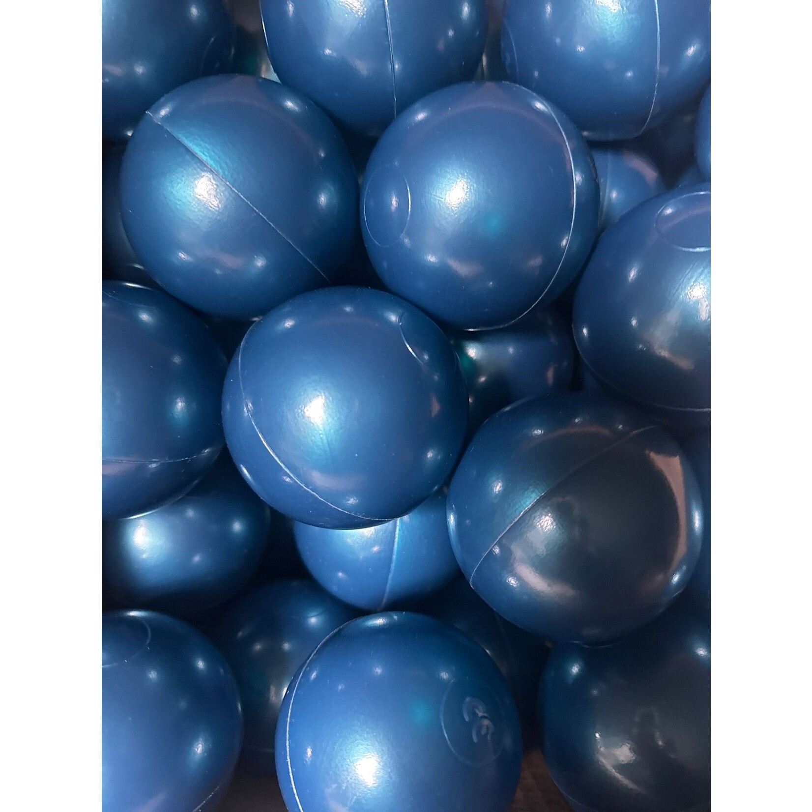 moje. SALE! Ballenbadballen - Metallic Blue - 50 stuks