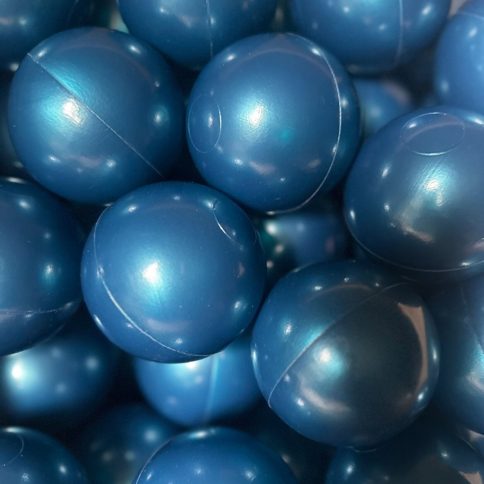 moje. SALE! Ballenbadballen - Metallic Blue - 50 stuks