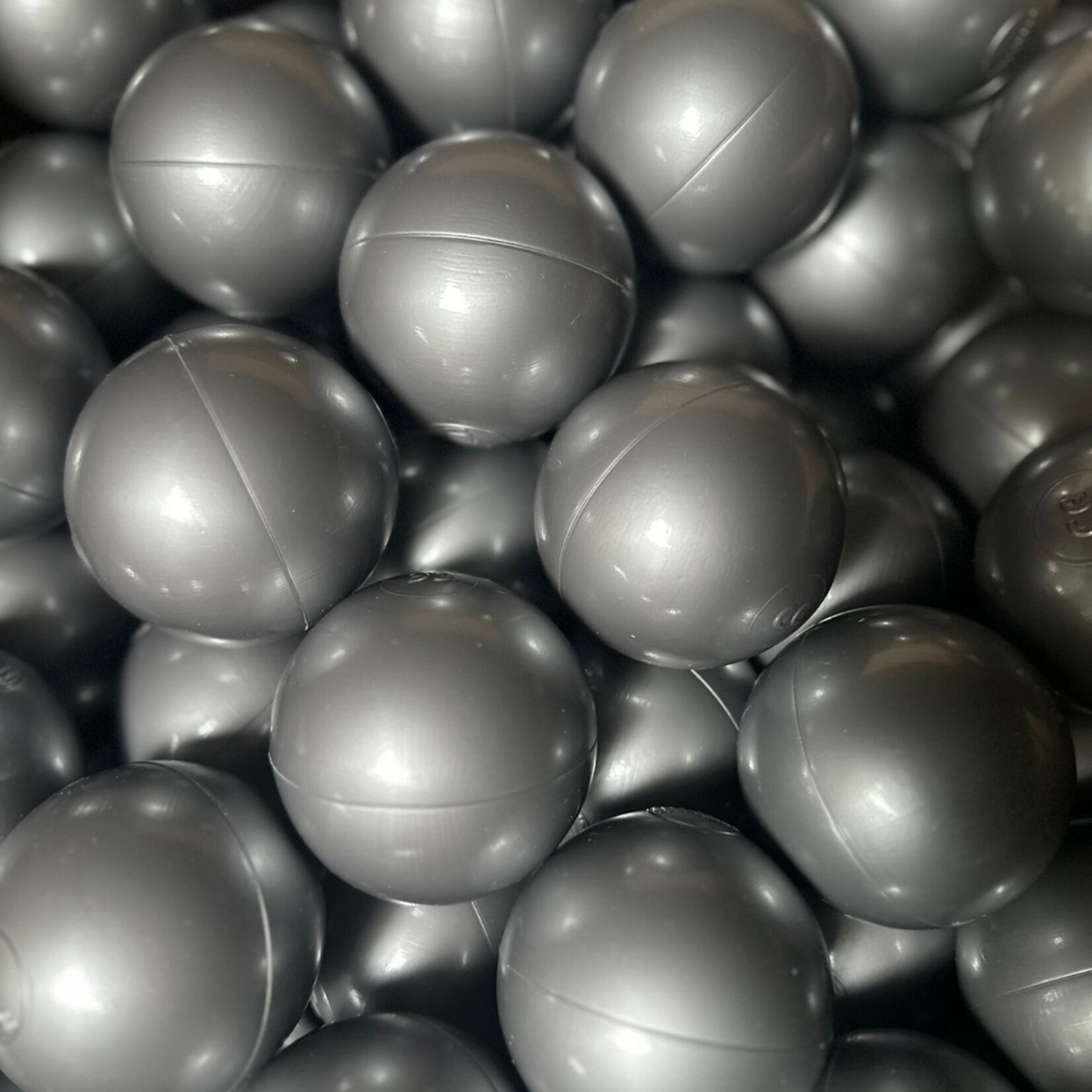 moje. SALE! Ballenbadballen - Zilver - 50 stuks
