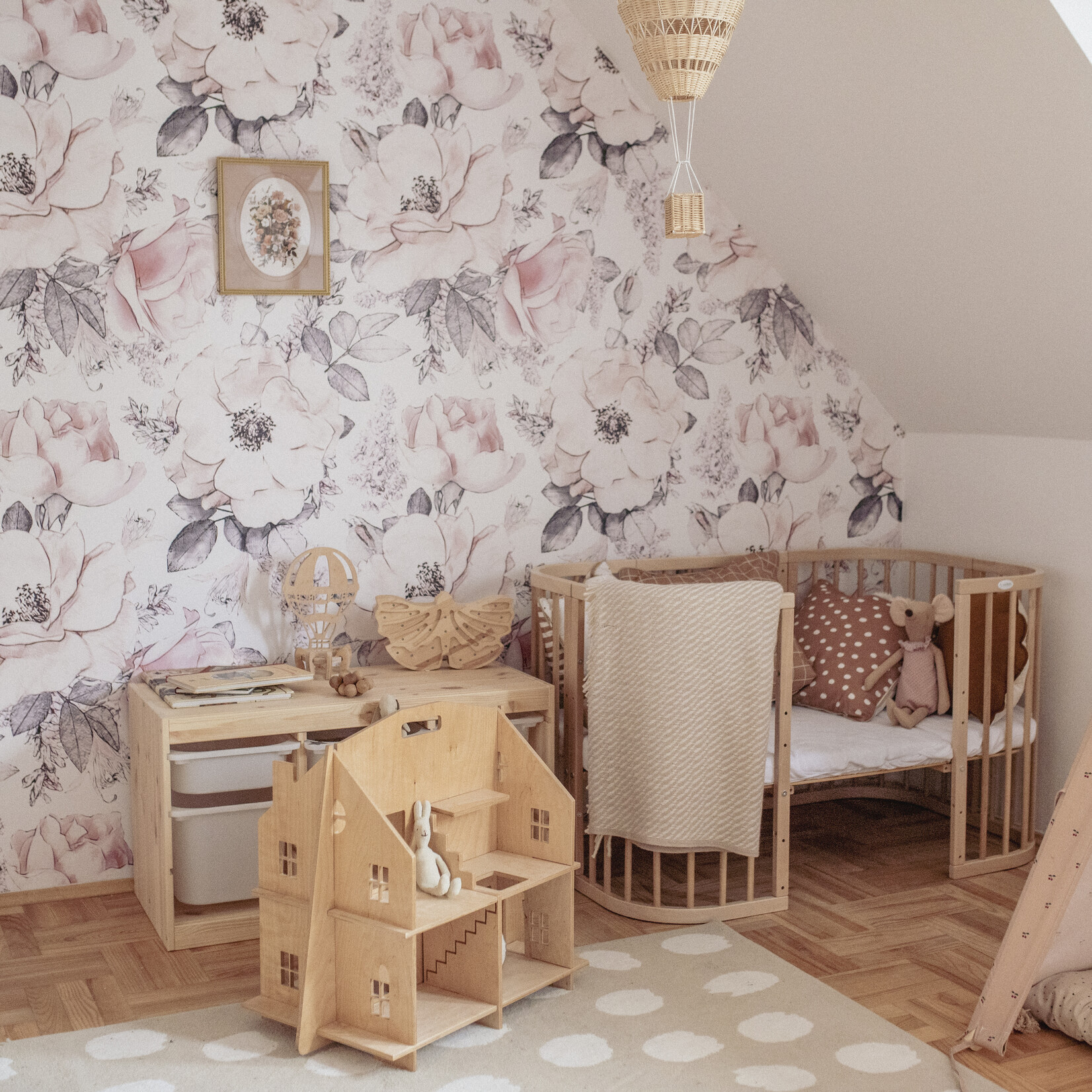 Waldin Hoeslaken voor 7 in 1 Bed - groot  - 100% katoen