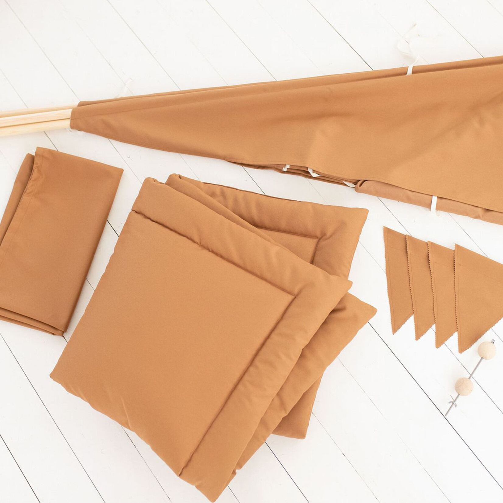 Cozy & Dozy Outdoor tipi speeltent - Honing - voor binnen en buiten
