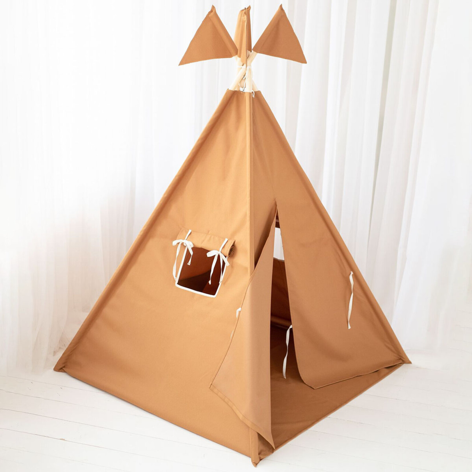 Cozy & Dozy Outdoor tipi speeltent - Honing - voor binnen en buiten