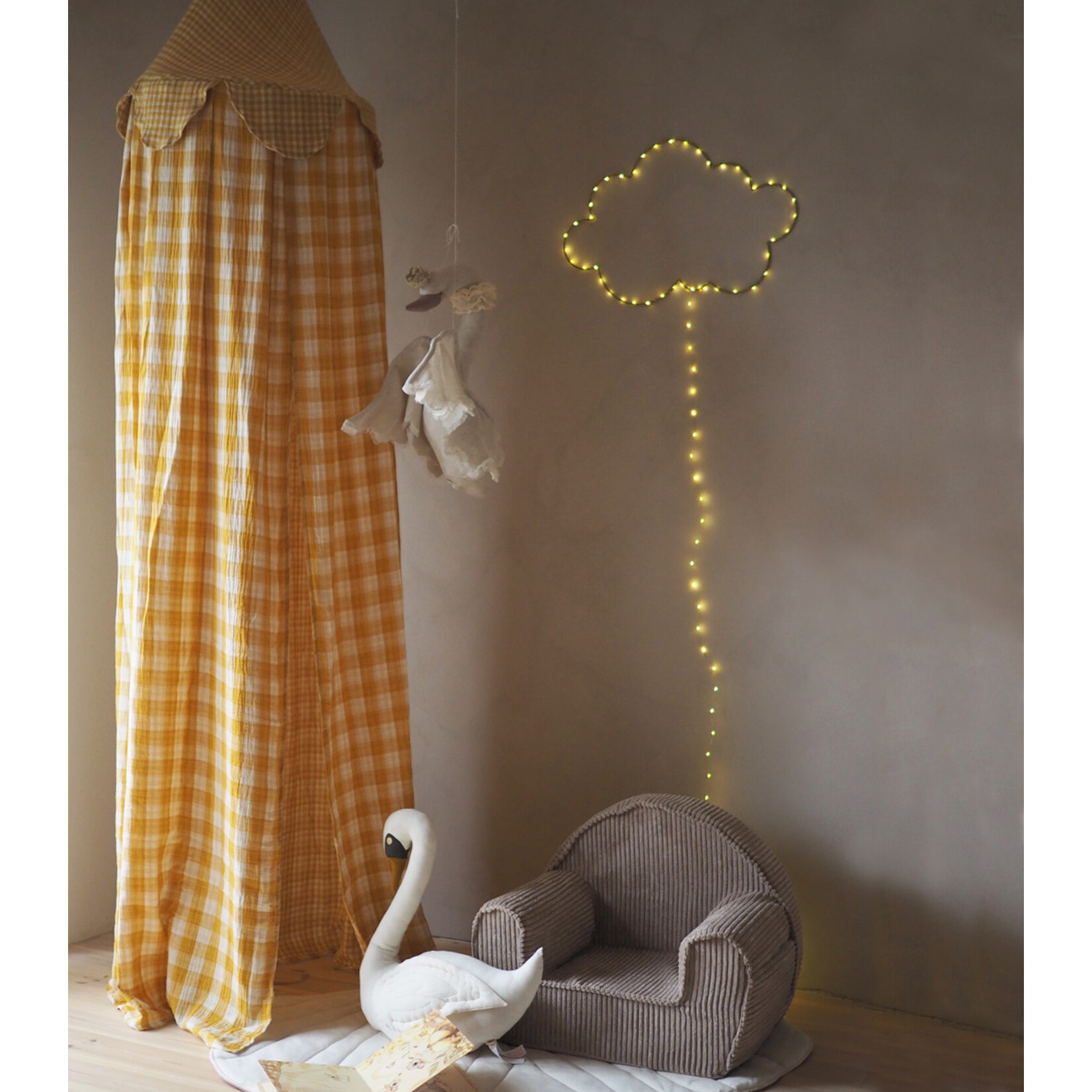 MuzPony Rib Kinderfauteuil - Brown Sugar