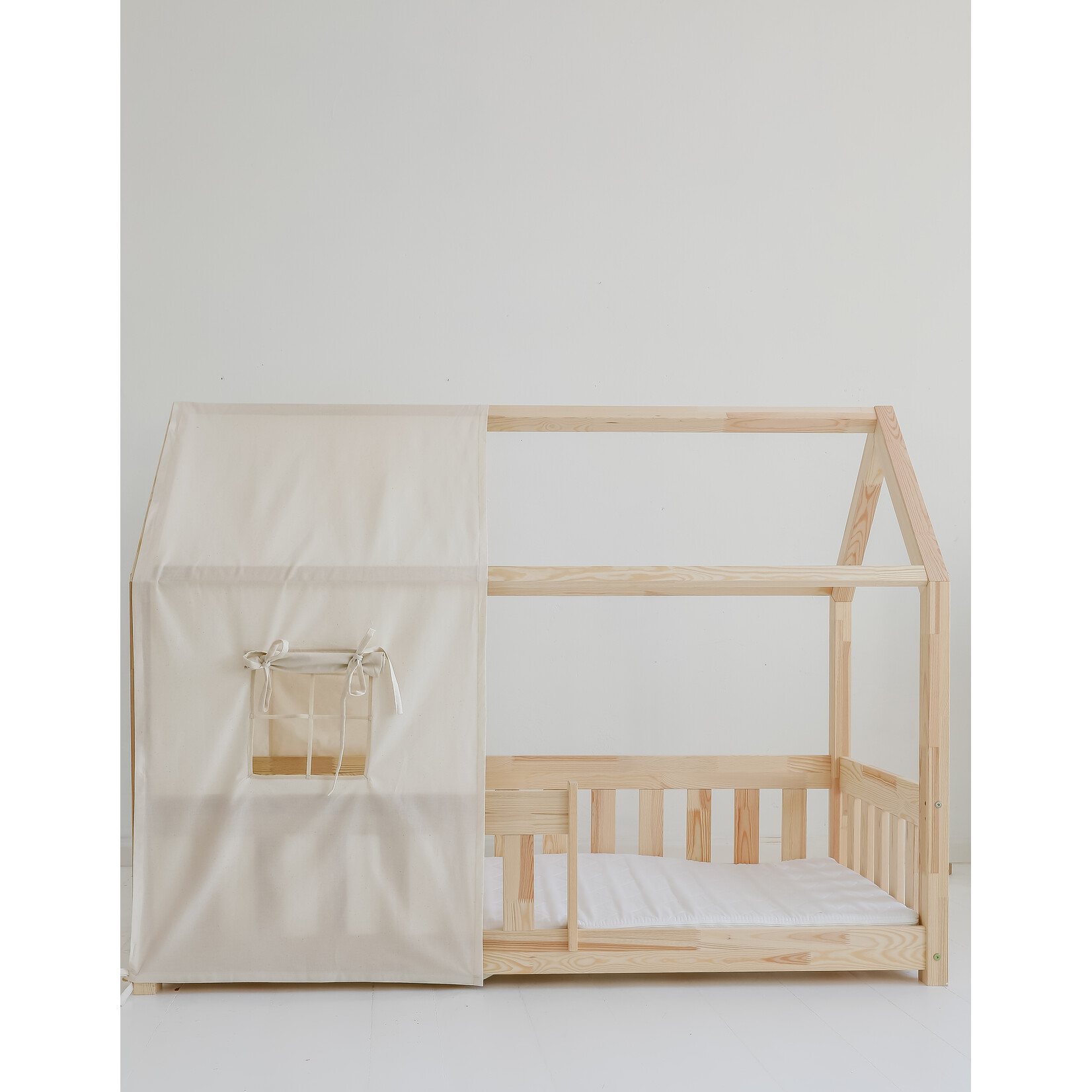 MOI MILI Katoenen tent voor bedhuis – ecru