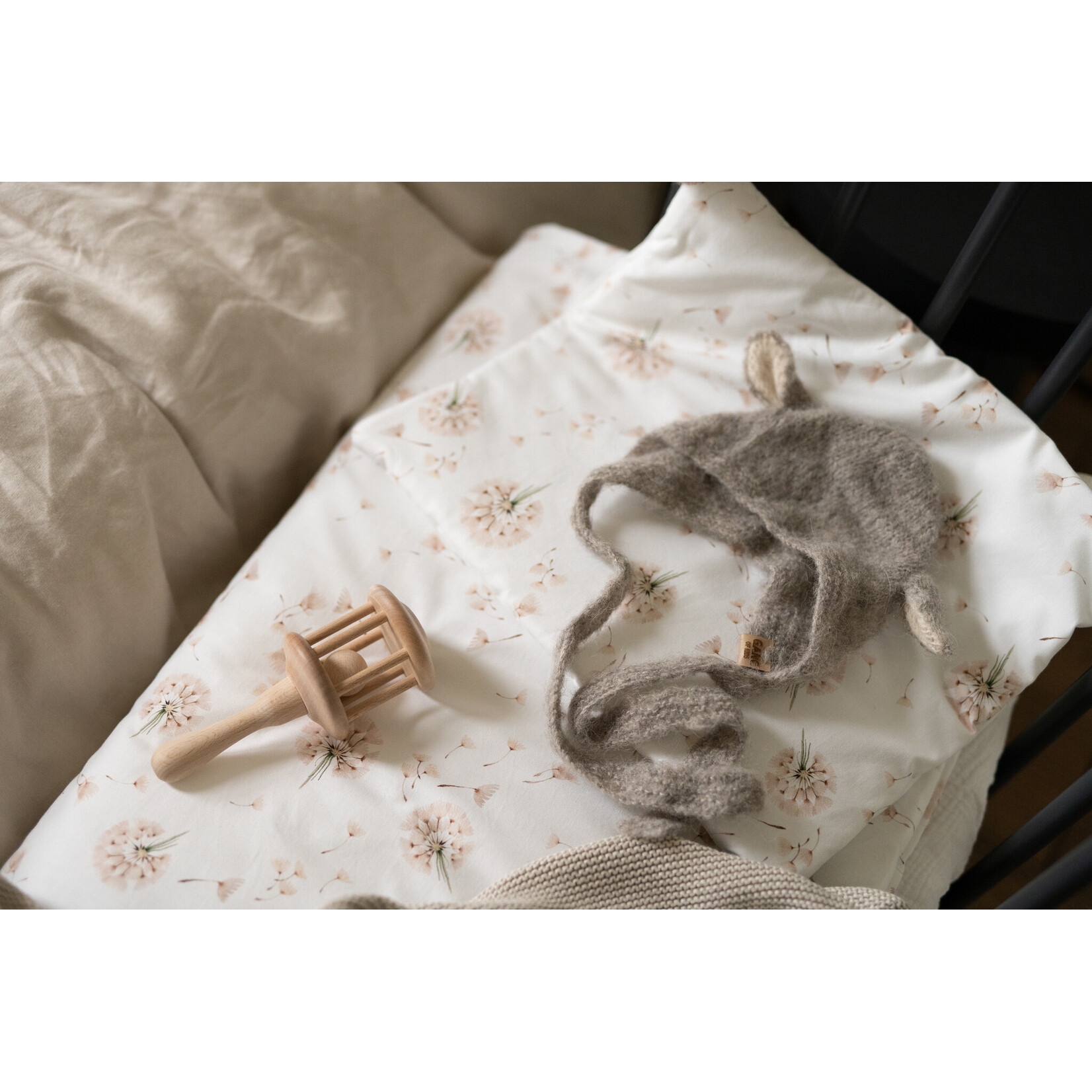 Waldin Multifunctioneel 7 in 1 Babybed / peuterbed Vintage incl. matras