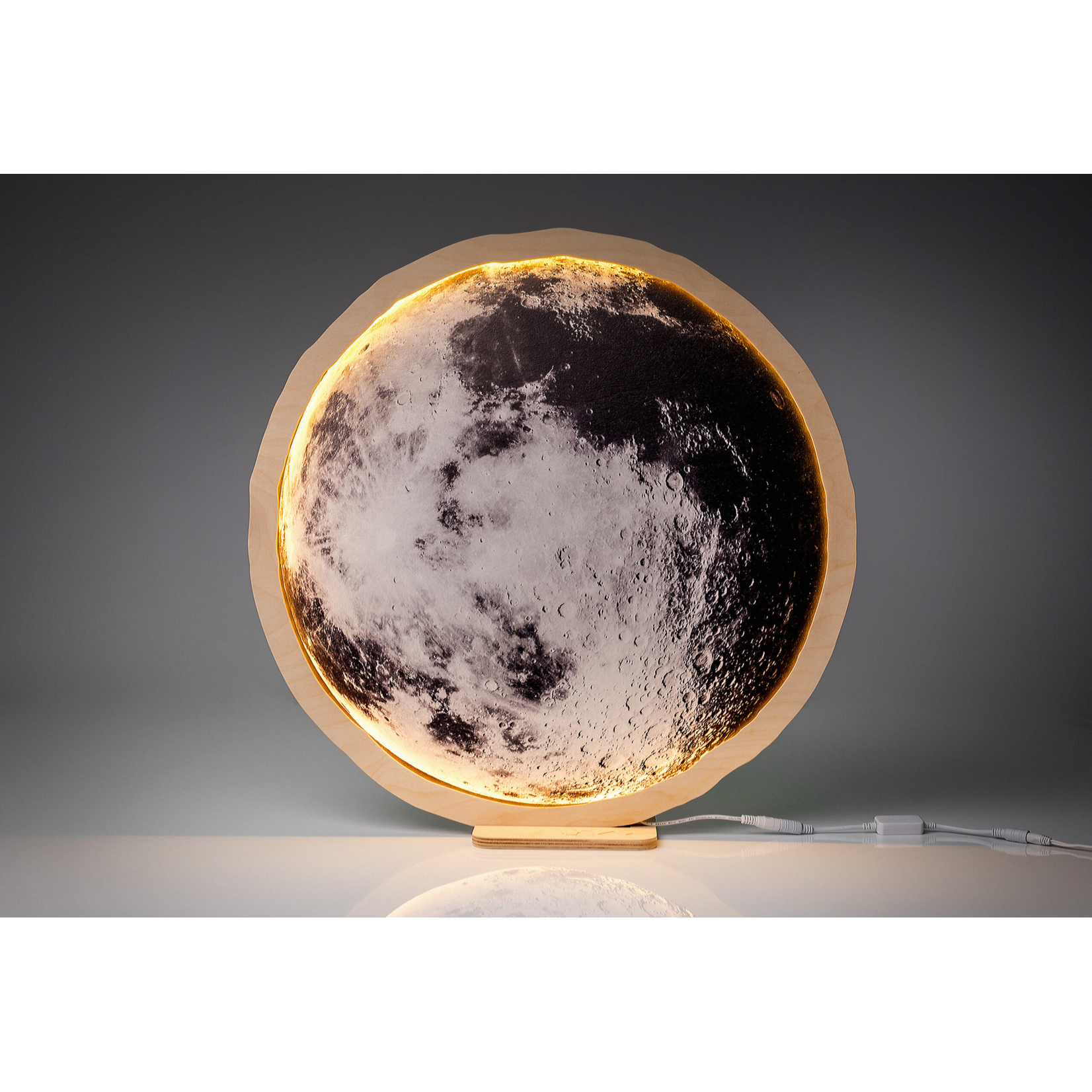 UNKY Houten decolamp Moon