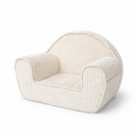 MuzPony Rib Kinderfauteuil -Ecru