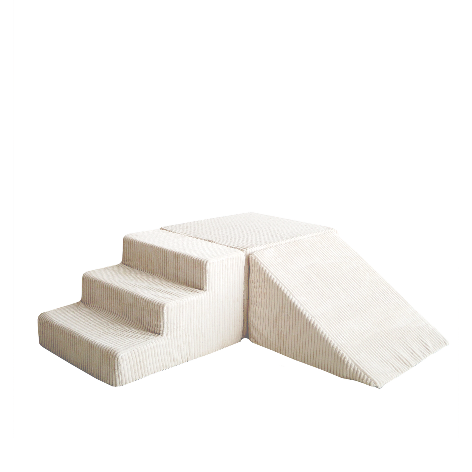 moje. Speelset 3 elementen - Rib Corduroy - Créme