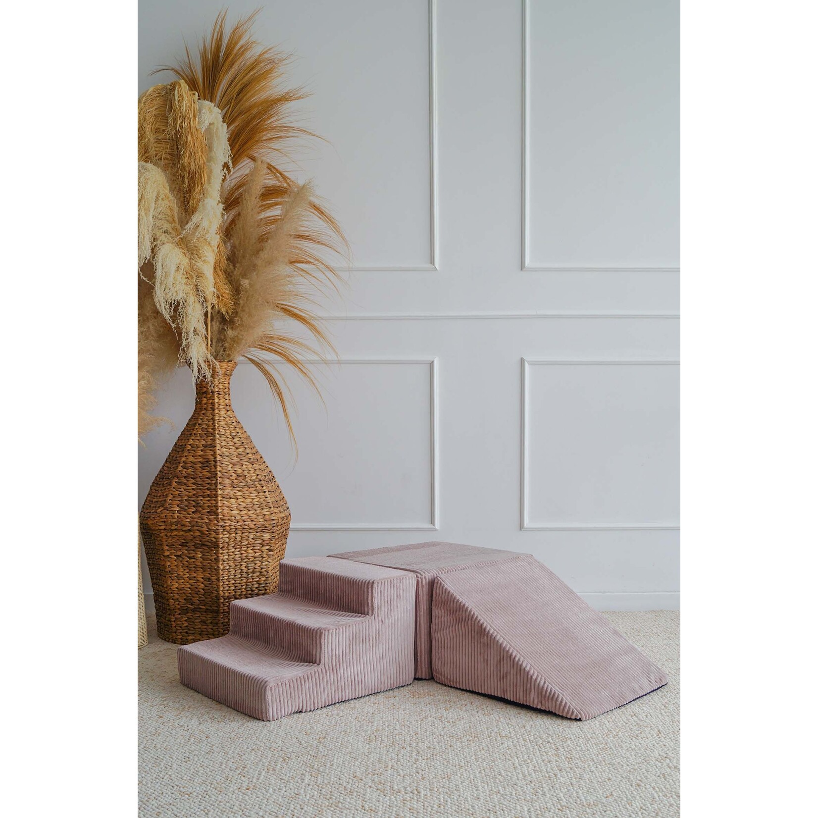 moje. Speelset 3 elementen - Rib Corduroy - Dirty Pink
