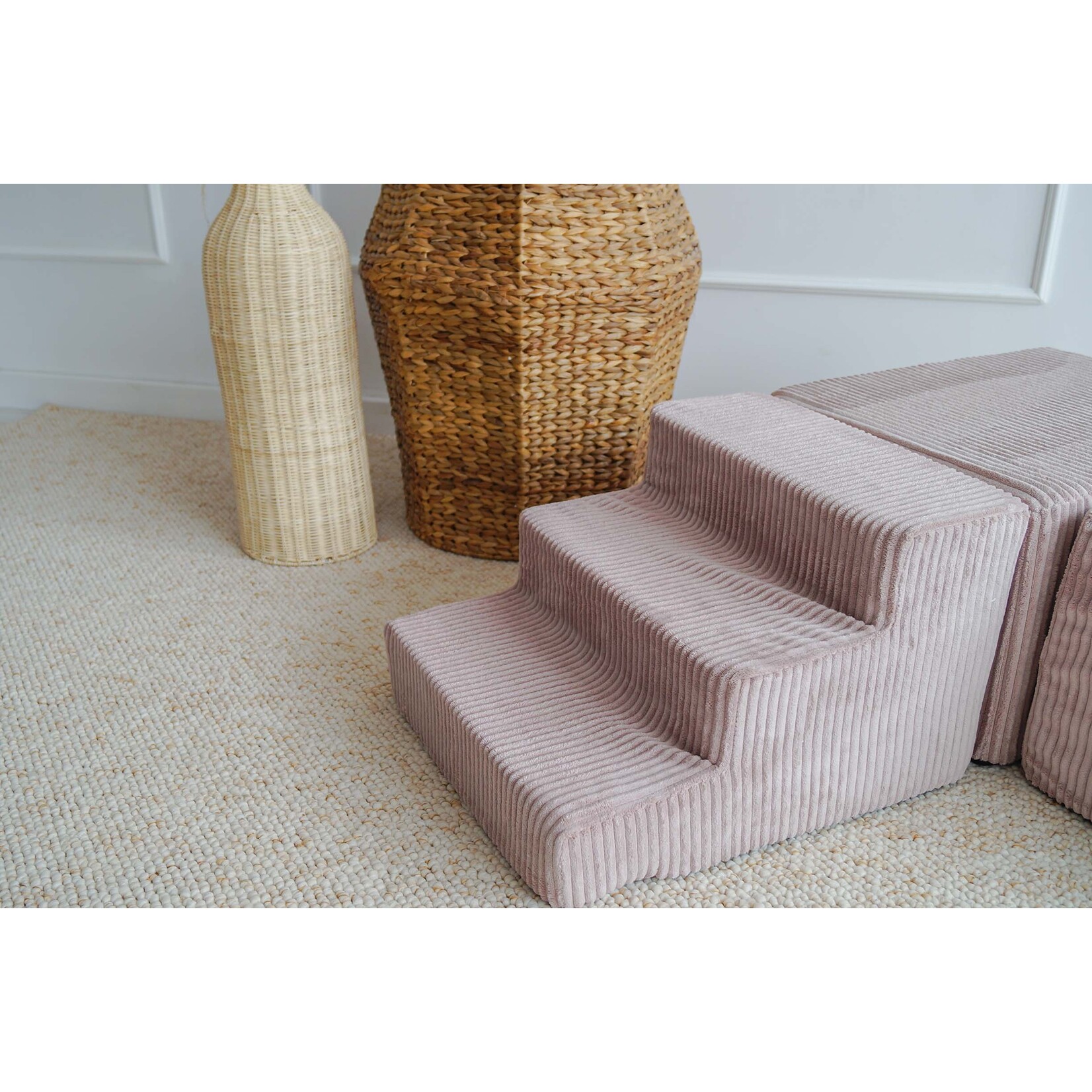 moje. Speelset 3 elementen - Rib Corduroy - Dirty Pink