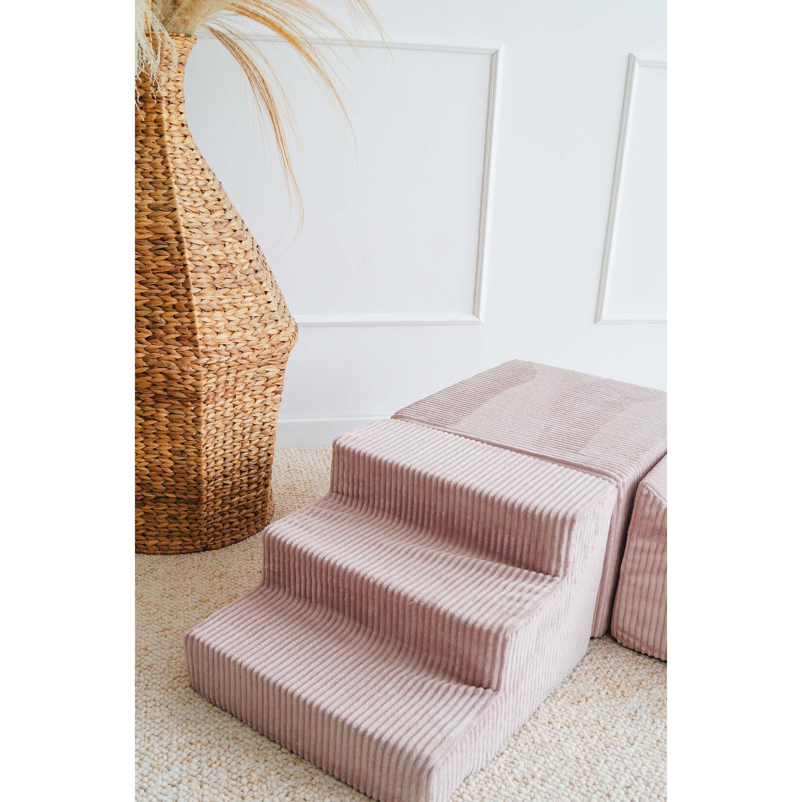 moje. Speelset 3 elementen - Rib Corduroy - Dirty Pink