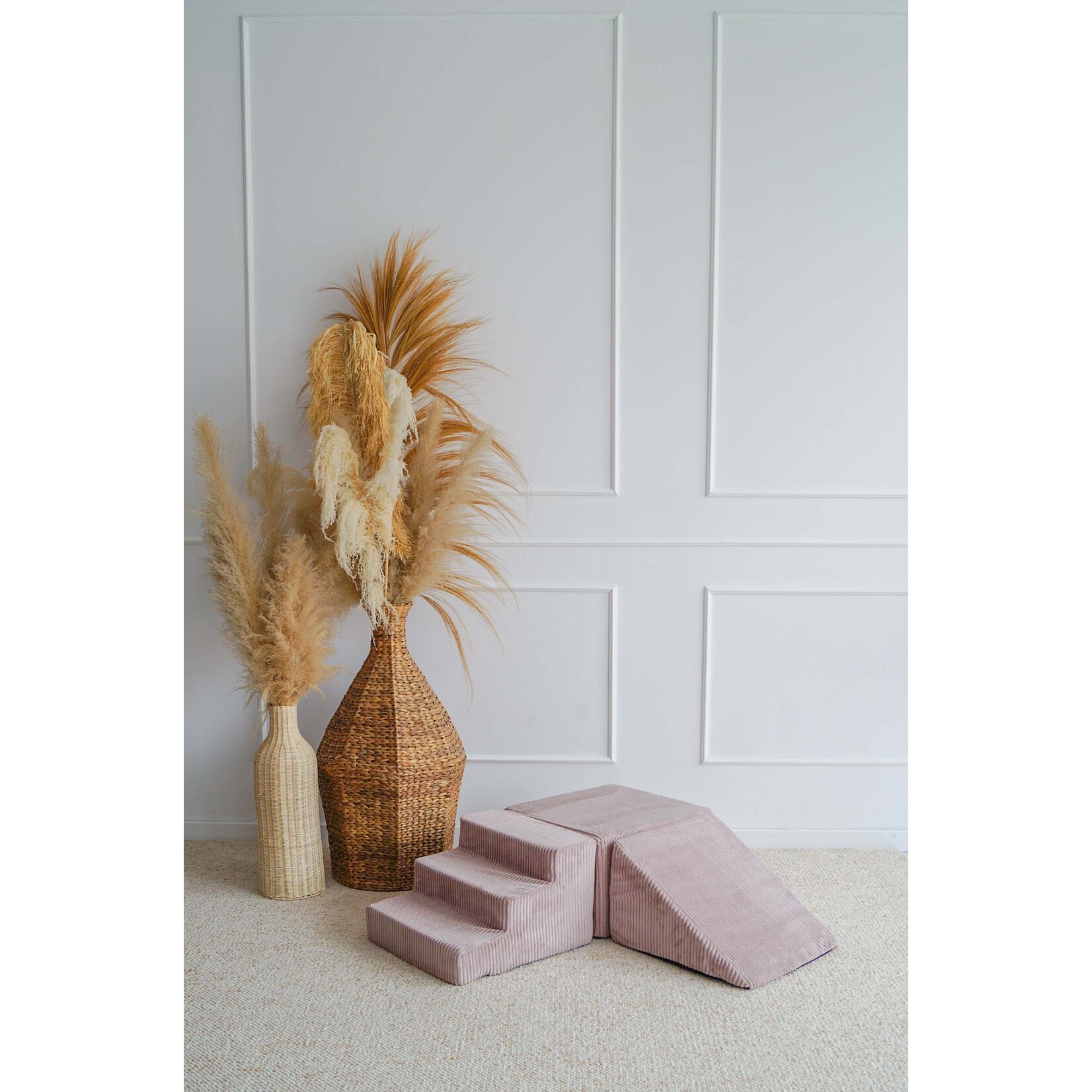 moje. Speelset 3 elementen - Rib Corduroy - Dirty Pink