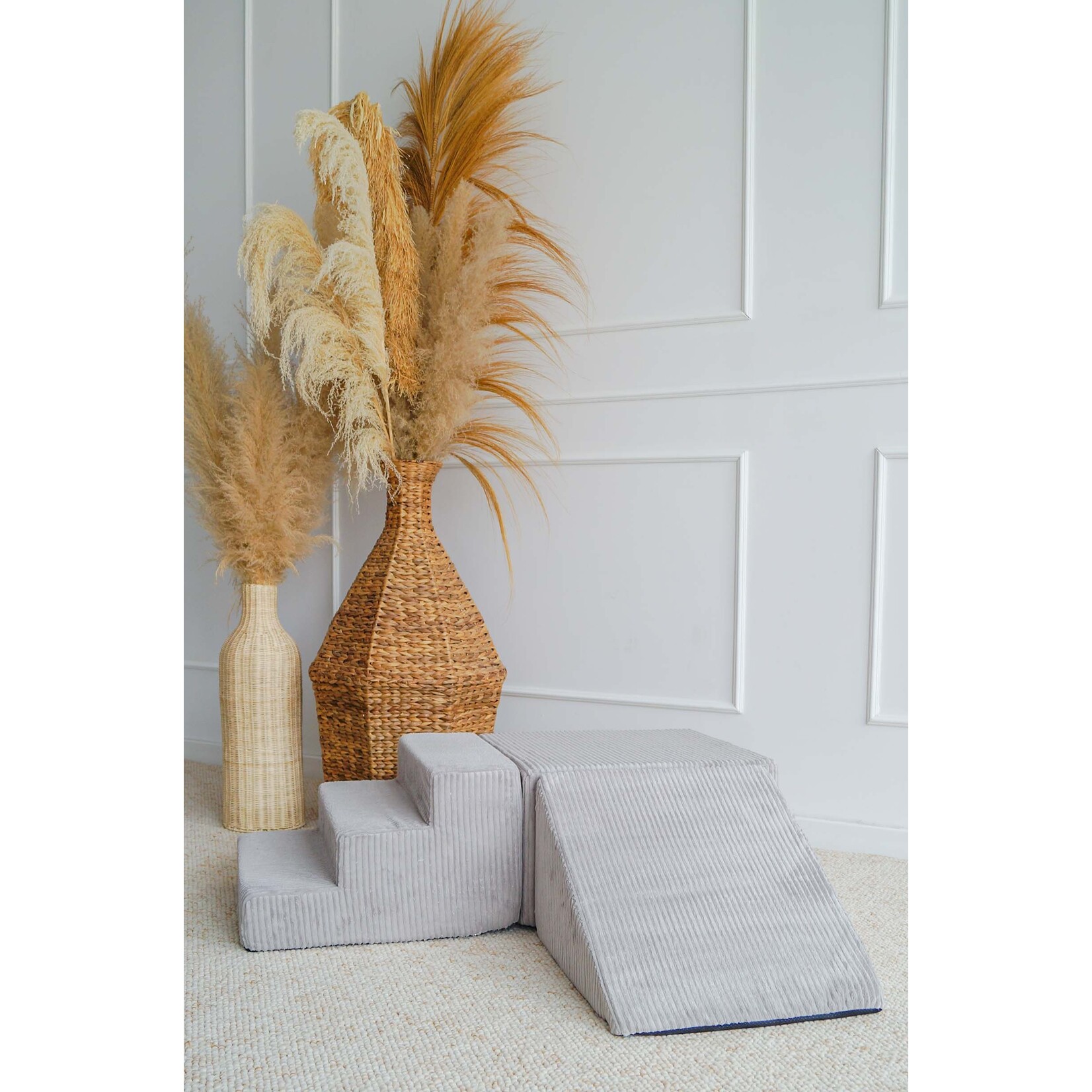 moje. Speelset 3 elementen - Rib Corduroy - Grey