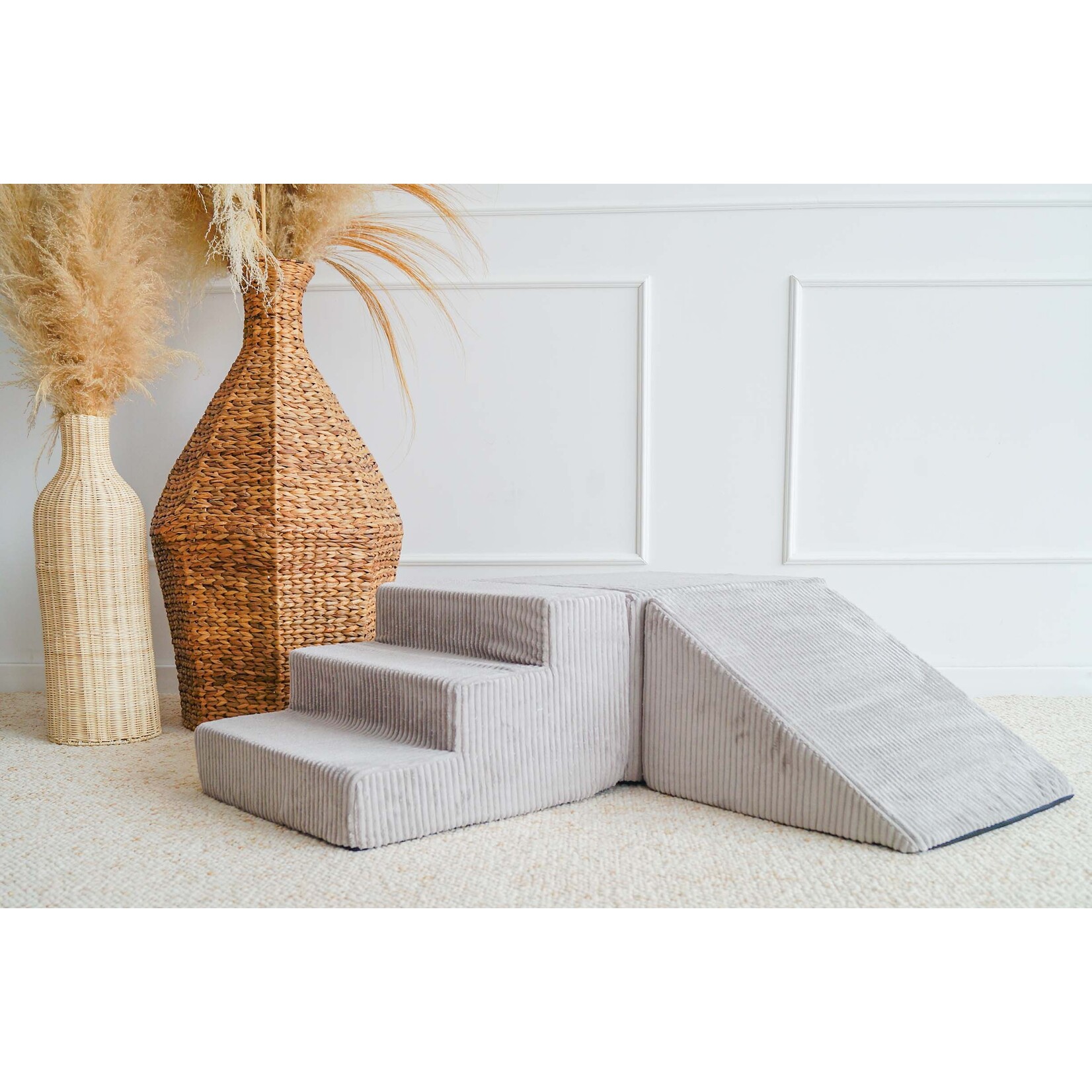 moje. Speelset 3 elementen - Rib Corduroy - Grey