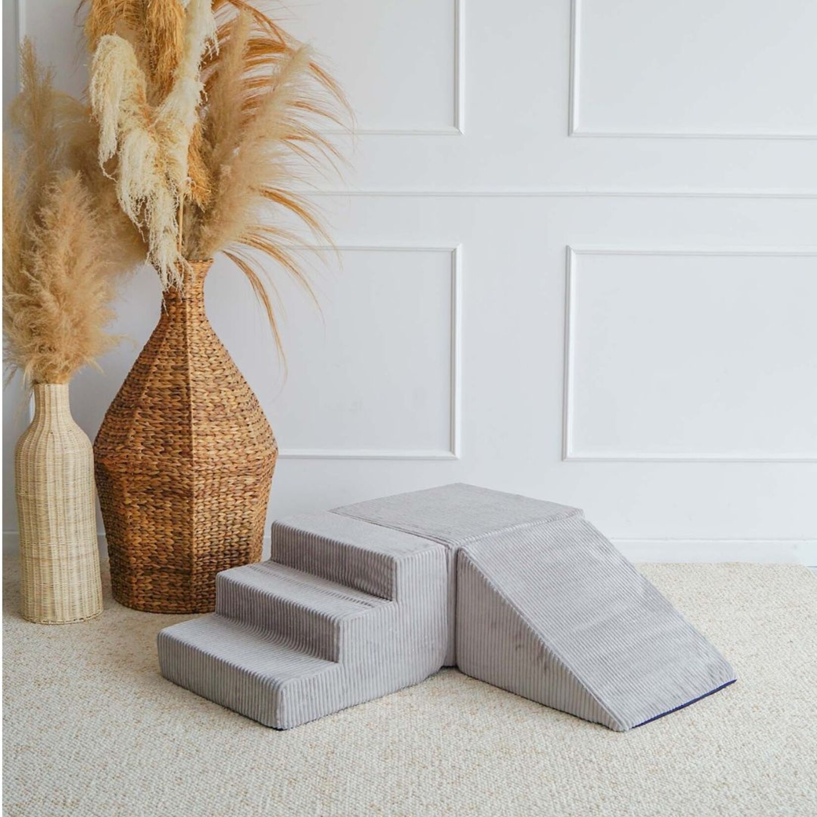 moje. Speelset 3 elementen - Rib Corduroy - Grey