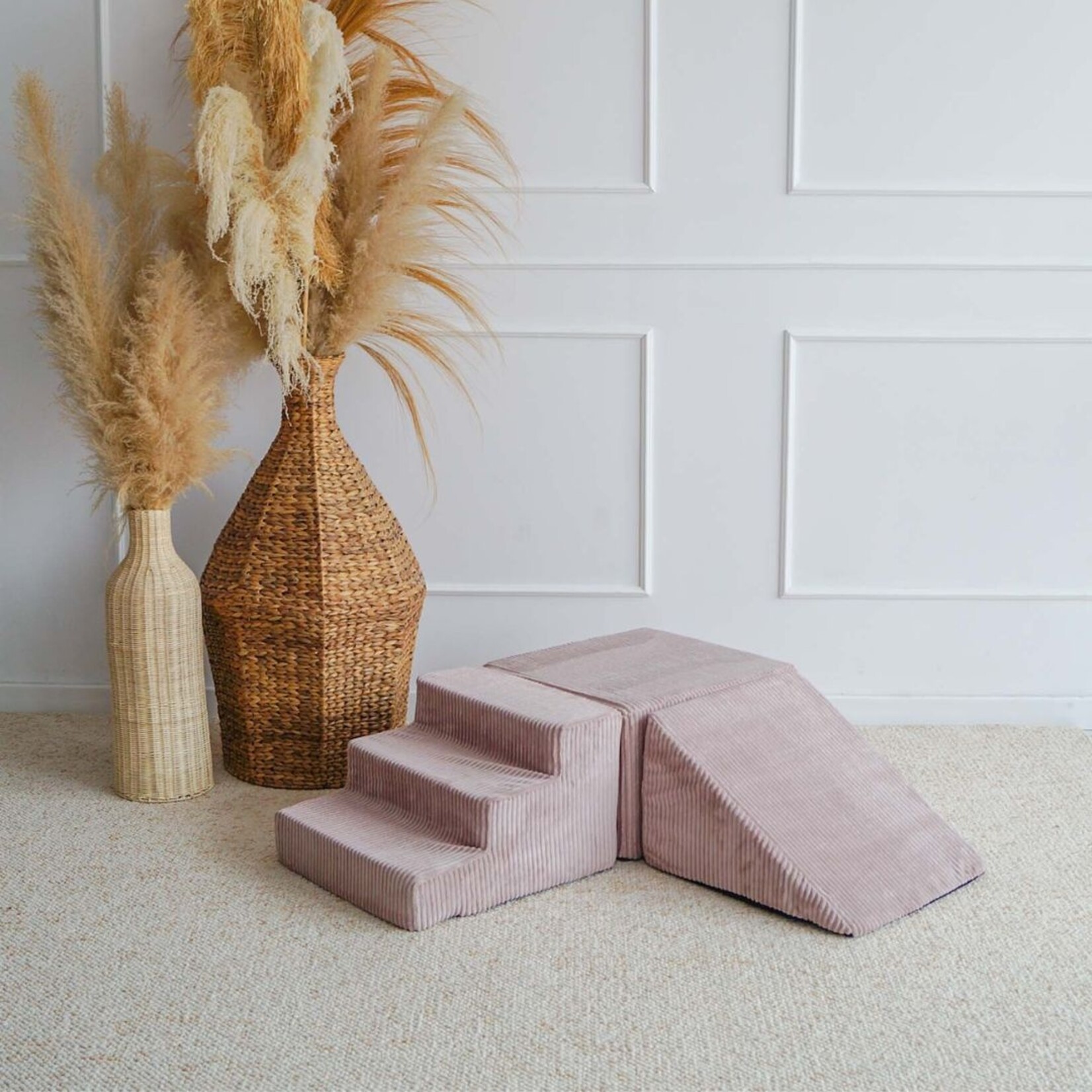 moje. Speelset 3 elementen - Rib Corduroy - Dirty Pink