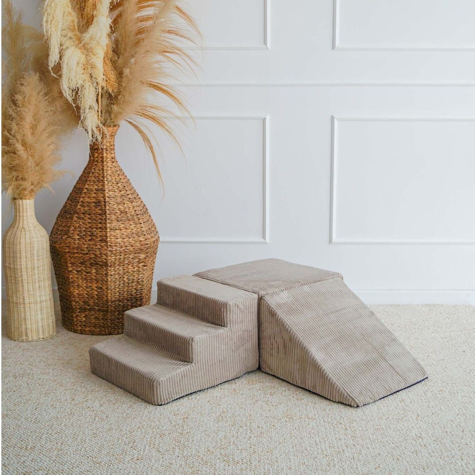 moje. Speelset 3 elementen - Rib Corduroy - Beige
