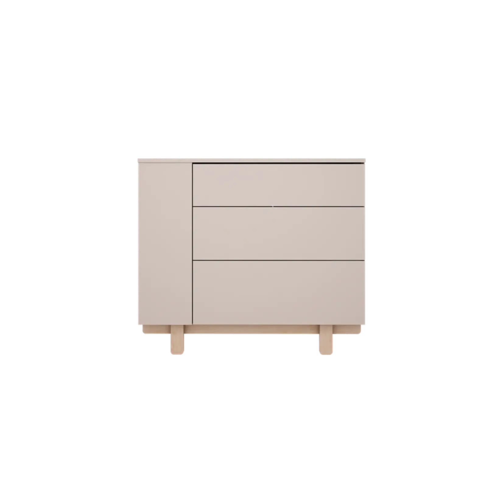 WoodLuck Commode Basic met boekenkast - Cashmere