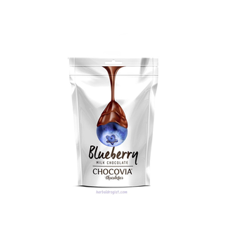 Chocovia Bosbessen met melkchocolade 120g