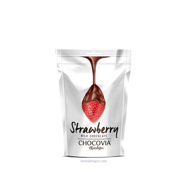 Chocovia Sütlü Çikolata Kaplı Kuru Çilek 120g