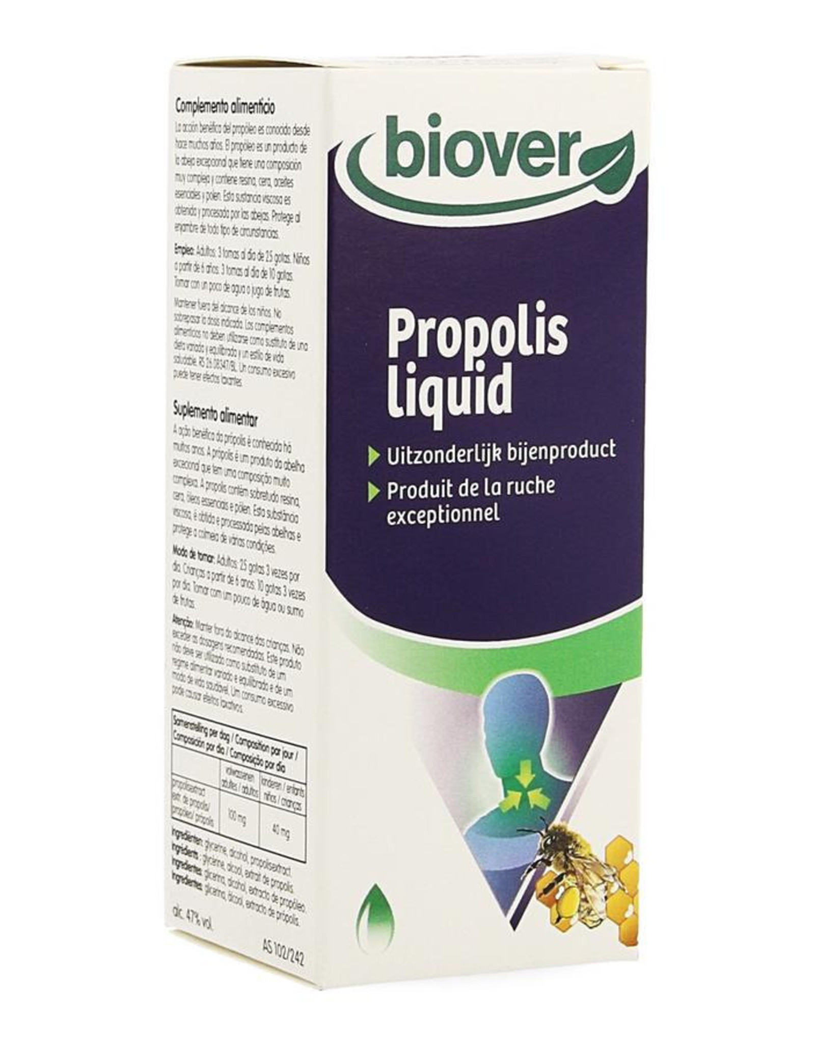Biover Biover Propolis Druppels 50 ml