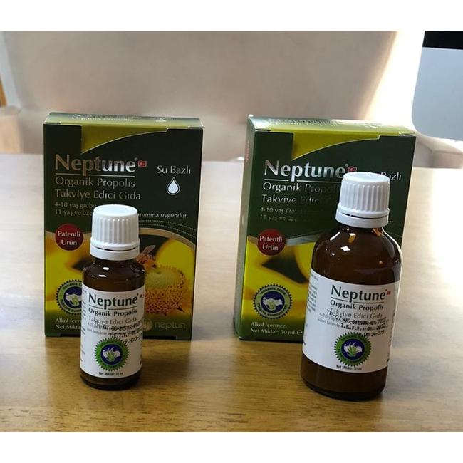 Neptune Neptüne Organik Propolis Damla 20 Ml  ( Alkolsüz)