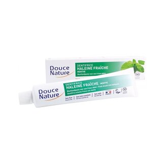 Douce Nature Douce Nature BIO Dentifrice Menthe 75ml (Haleine fraîche)