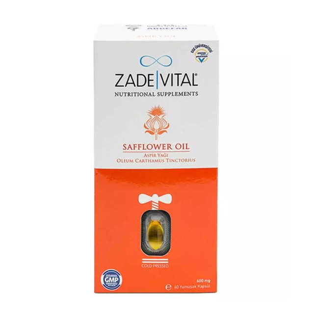 Zade Vital Saffloerolie 'Safflower Oil'  60 Capsule