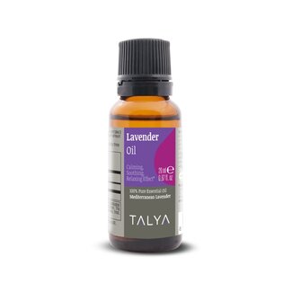 TALYA Talya Lavendelöl 20 ml 100% Natürlich, Zusätzungsfreies Ätherisches Öl