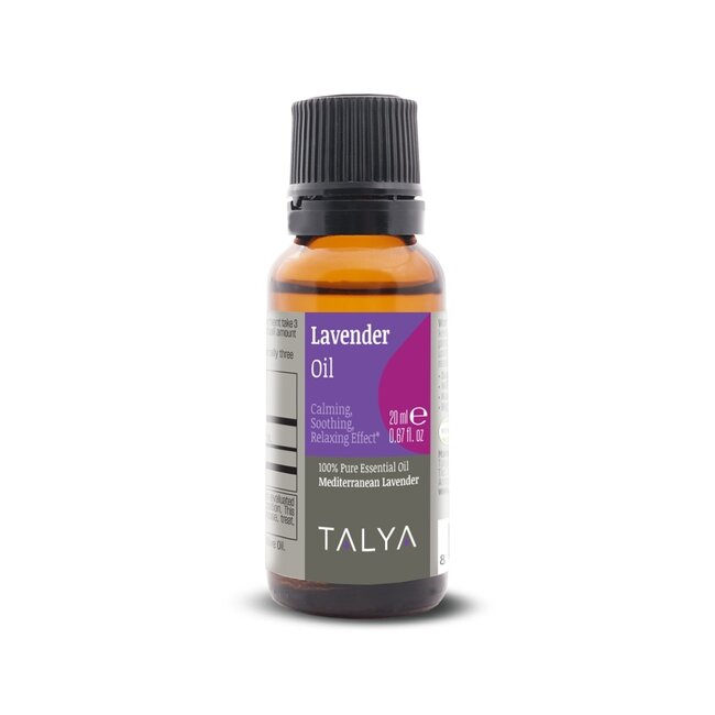 TALYA Lavendelolie 20 ml 100% Natuurlijke, Toevoegingsvrije Essentiële Olie