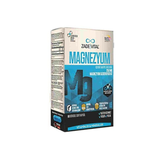 Zade Vital Zade Vital Magnesium 250 mg  60 capsules