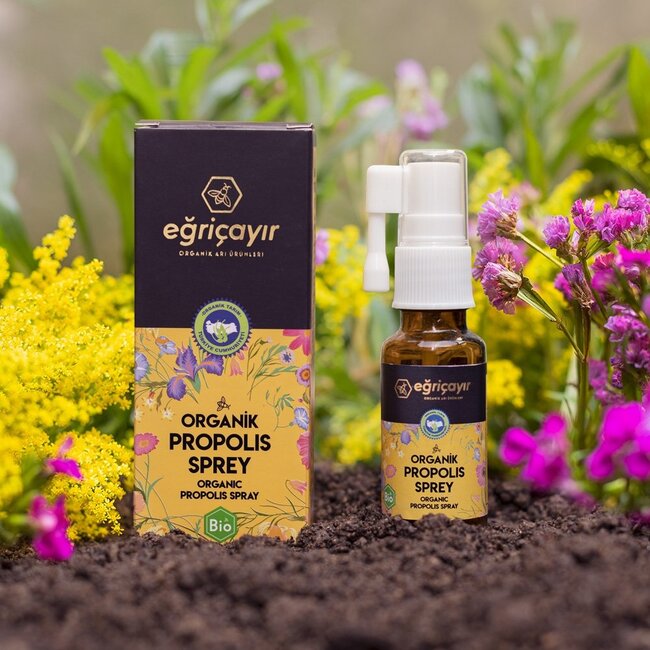 Egricayir Eğriçayır Biologische Keelspray met Propolis 20ml