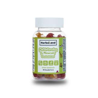 Herbaland Herbaland Multivitaminen & Mineralen voor kinderen 60 Gummies