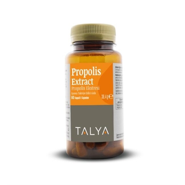 TALYA Propolis Veg Capsules 1500 mg – High Strength Propolis Supplement