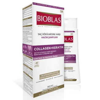 Bioblas Bioblas Collageen + Keratine Shampoo 360 ml