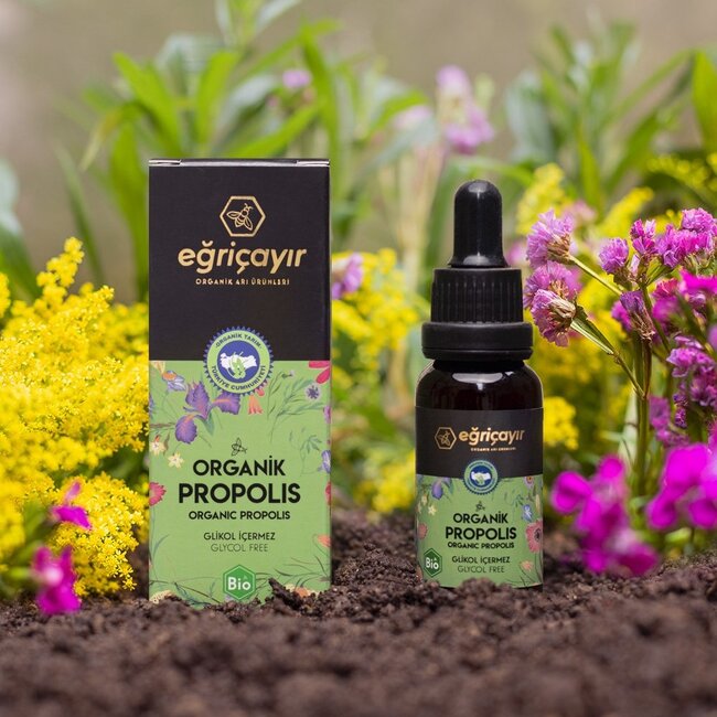 Egricayir Eğriçayır Organische Propolis  Druppels 20 ml (met Alcohol)