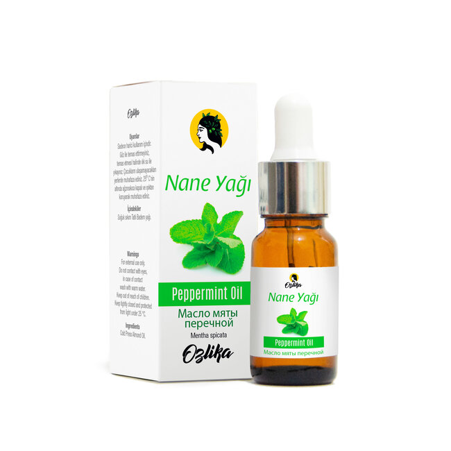 Ozlika Huile de menthe poivrée naturelle 10 ml (production traditionnelle)