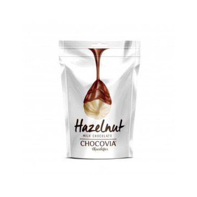 Chocovia  Chocovia Hazelnoot met melkchocolade 120g