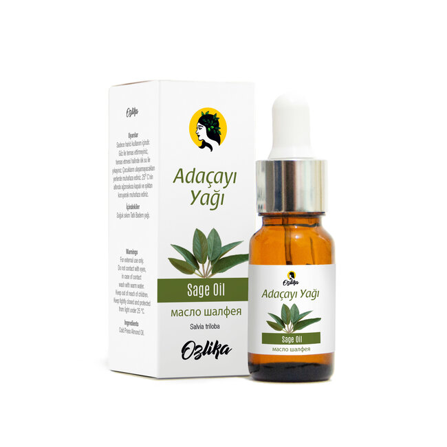 Ozlika Ozlika Salie (Sage)  Essentiële Olie 10ml