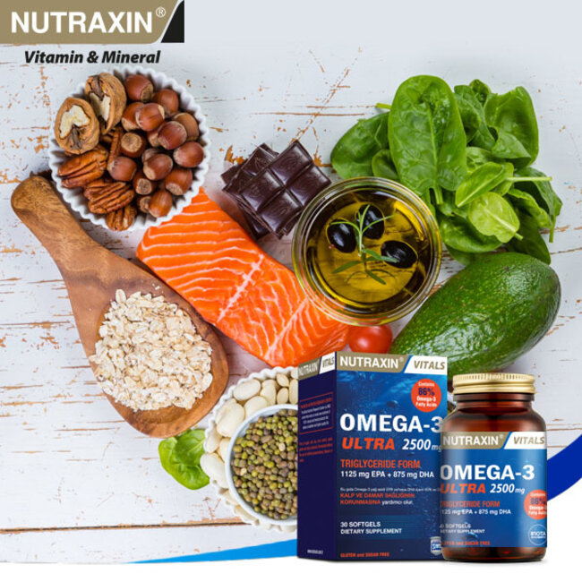 Nutraxin   Omega-3 Ultra 2500 mg – 30 cápsulas blandas