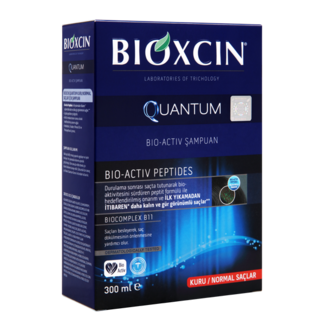 Bioxcin Bioxcin Quantum Saç Dökülmesine Karşı Şampuan 300ml (kuru/normal saç)