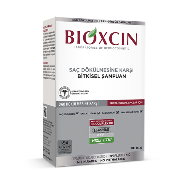 Bioxcin Shampooing Classic Anti-Chute 300 ml | Cheveux Normaux & Secs | BioComplex B11