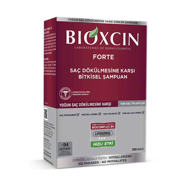 Bioxcin Forte Şampuan 300 ml (Yoğun saç dökülmesine karşı)