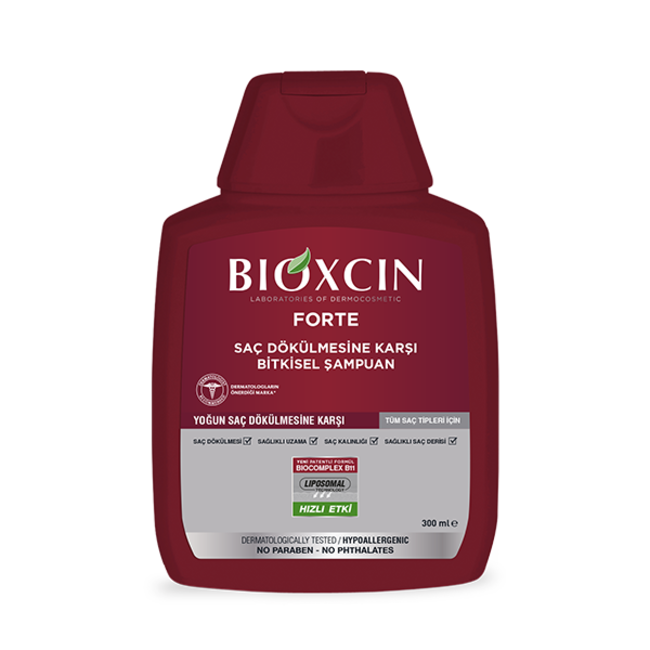 Bioxcin Shampoing Bioxcin Forte 300 ml (très efficace contre la chute de cheveux)