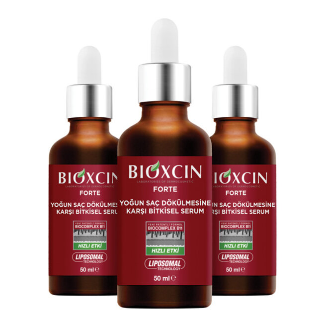 Bioxcin Forte Serum Intensive Anti Hair Loss 3x50ml