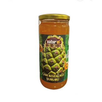 Herbal Drogist Natürlicher Kiefernzapfensirup 500 g (Zuckerfrei)
