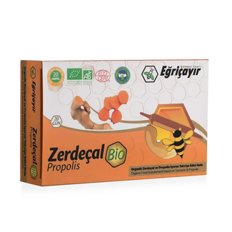 Egricayir Eğriçayır Organik Propolis & Zerdeçal 20 Ampul