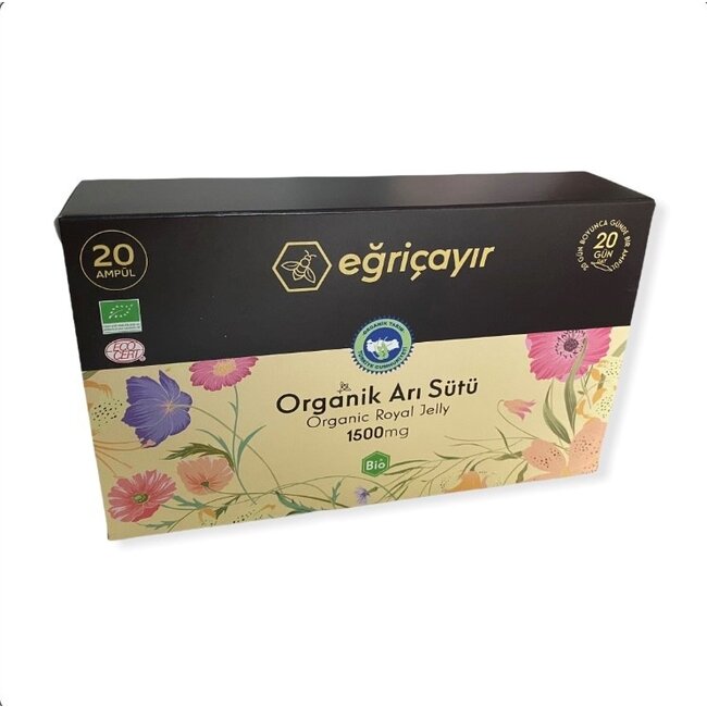 Egricayir Eğriçayır Biologische Royal Jelly 20 Ampullen